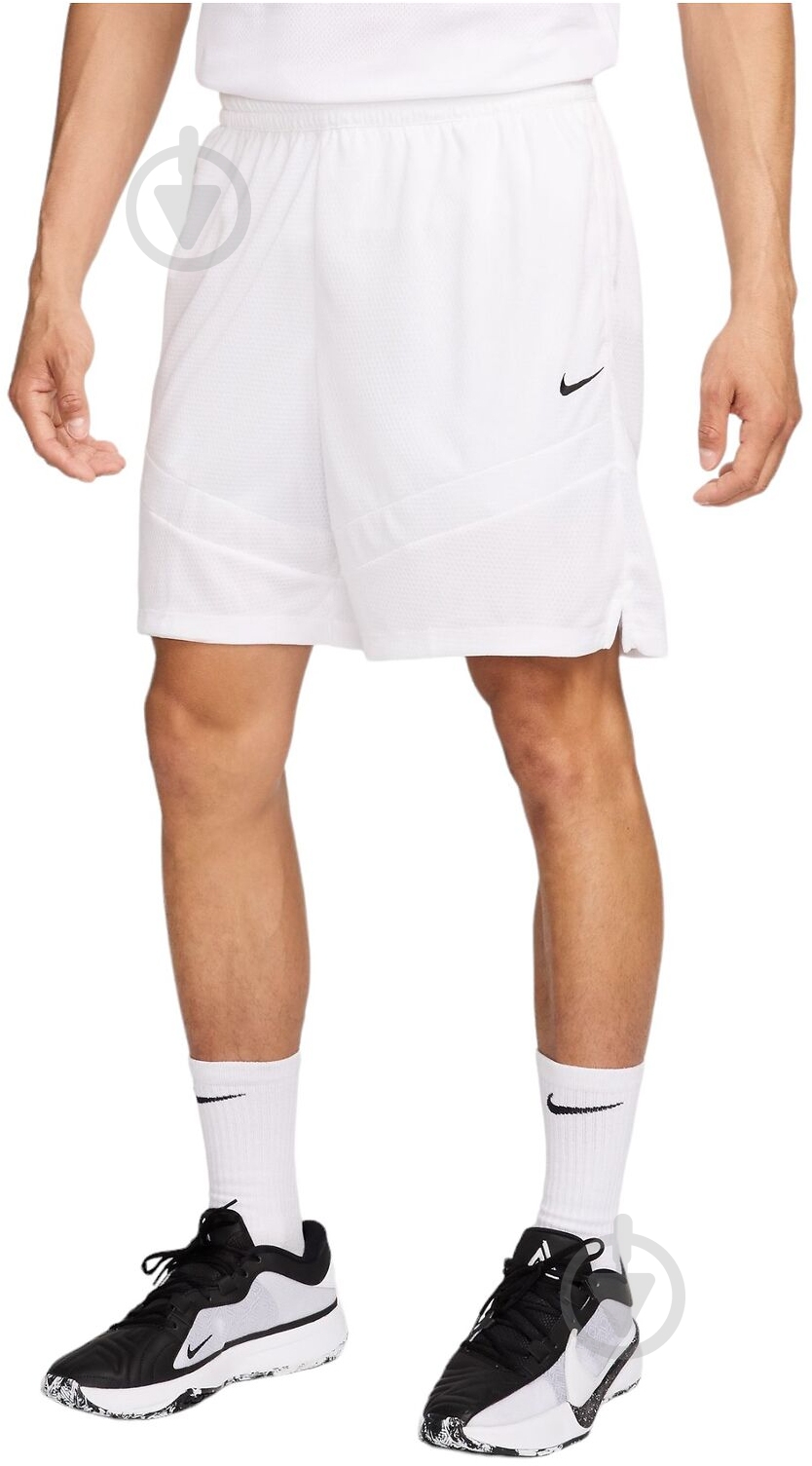 Шорты Nike Icon DV9524-100 р. M белый - фото 1