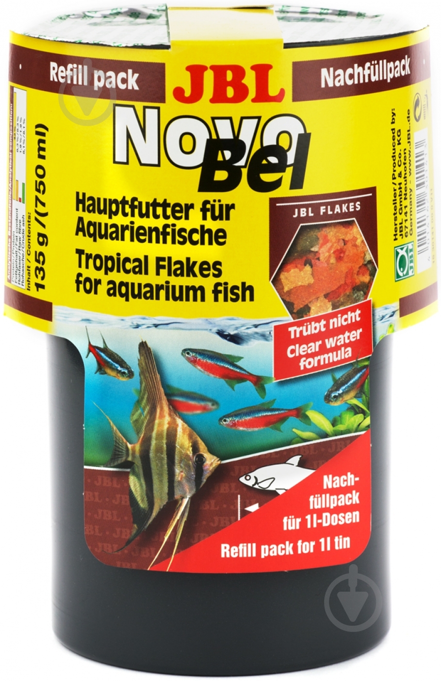 Корм JBL® Novo Bel 750 мл (рыба и рыбные субпродукты) - фото 1