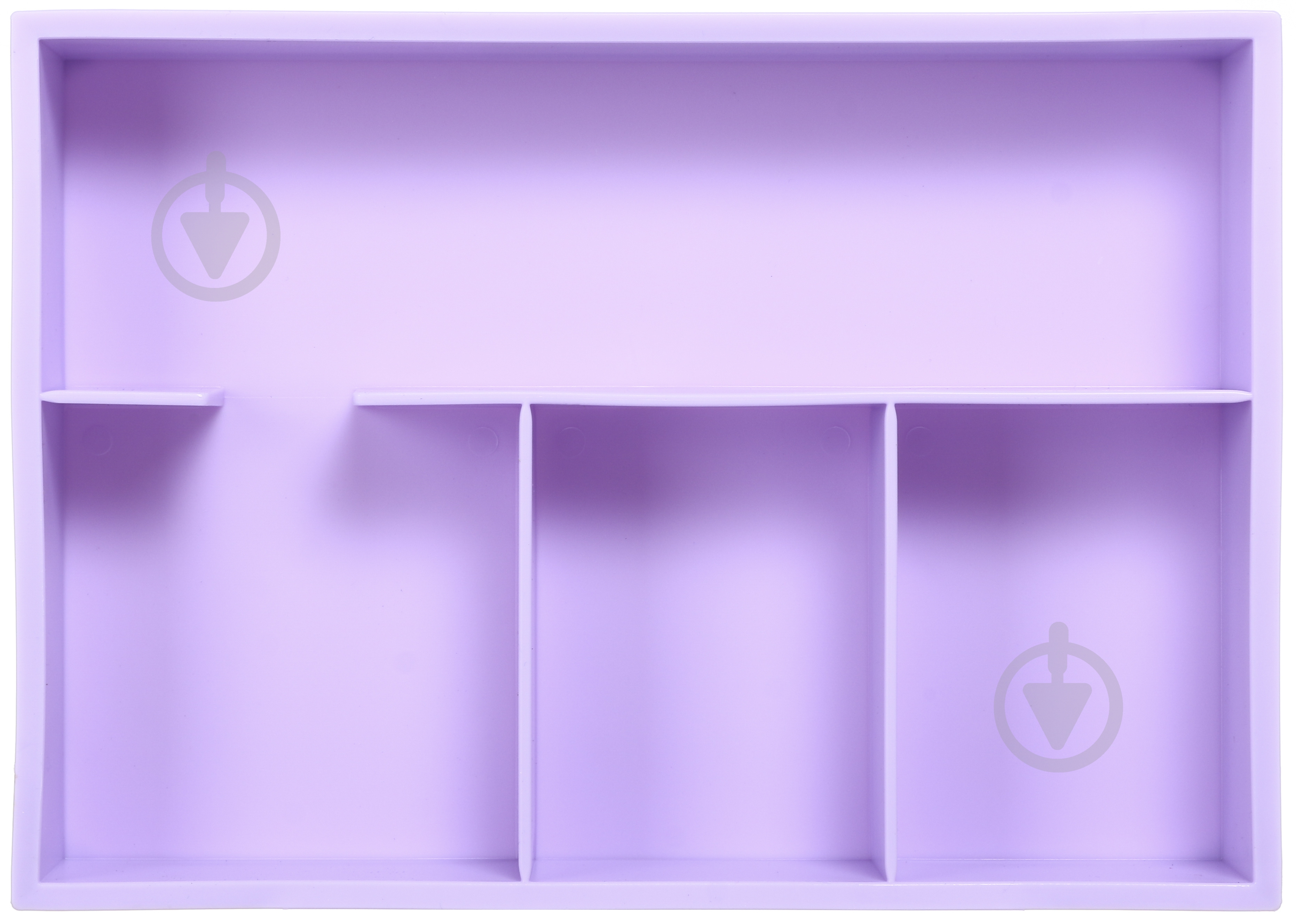 Органайзер настольный для офисных мелочей 250х175х40 мм лавандовый NINGBO JOHNSHEN STATIONERY CO.,LTD - фото 3