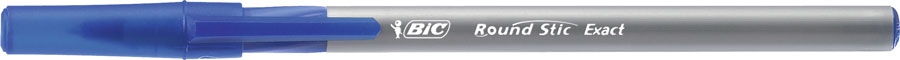 Набір ручок кулькових BIC Round Stic Exact 4 шт. сині - фото 2