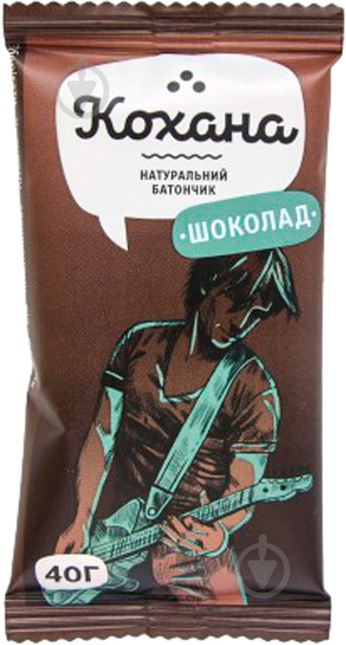 Батончик Кохана Шоколад 40 г - фото 1 Батончик Кохана Шоколад 40 г - фото 1