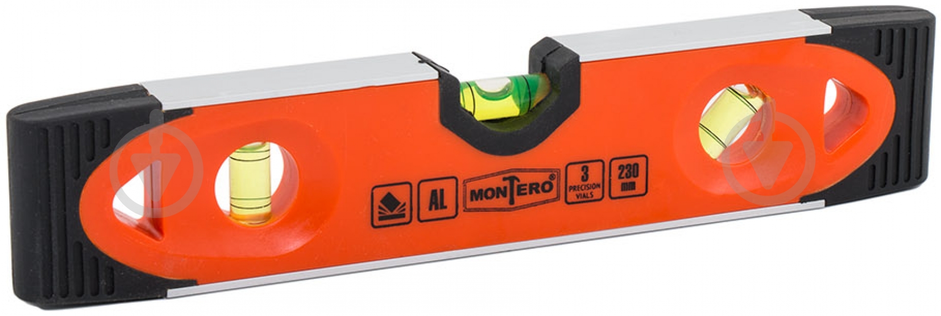 Уровень 23 см Montero Torpedo JYC-89-13 - фото 1