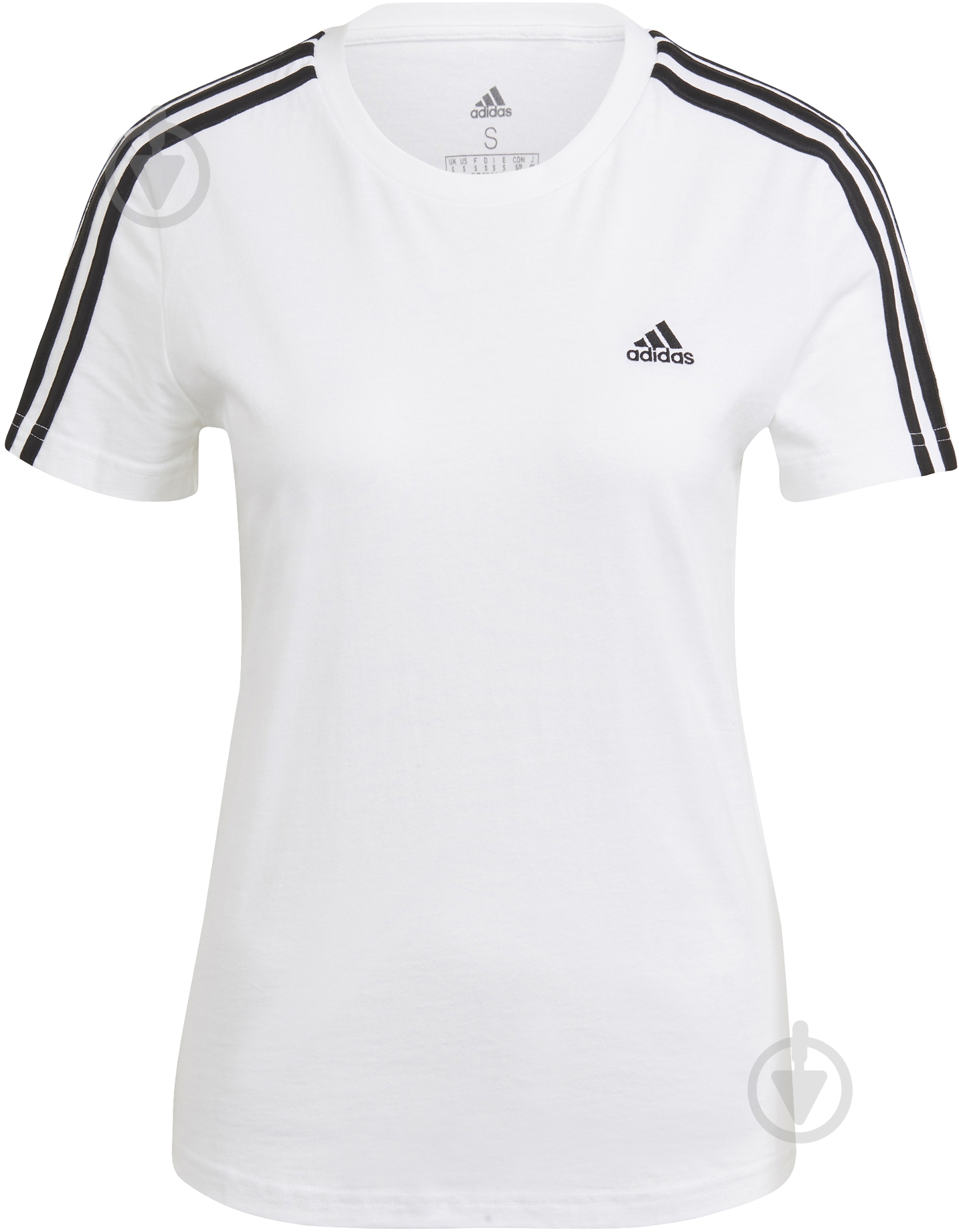 Футболка Adidas W 3S T GL0783 р.S белый - фото 3 Футболка Adidas W 3S T GL0783 р.S белый - фото 3