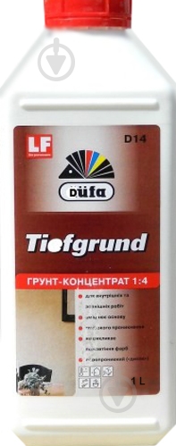 Грунтовка глубокопроникающая Dufa Tiefgrund D14 1 л - фото 1