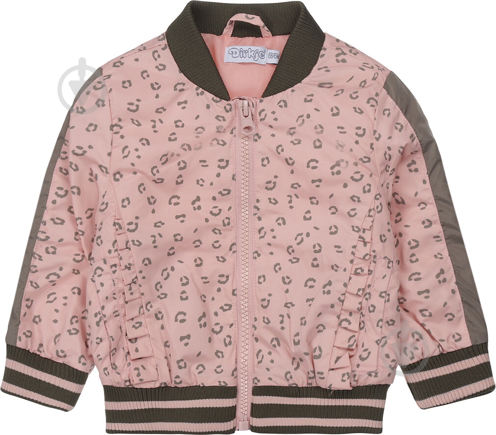 Бомбер для девочки Dirkje р.92 розовый T46328-35 - фото 1