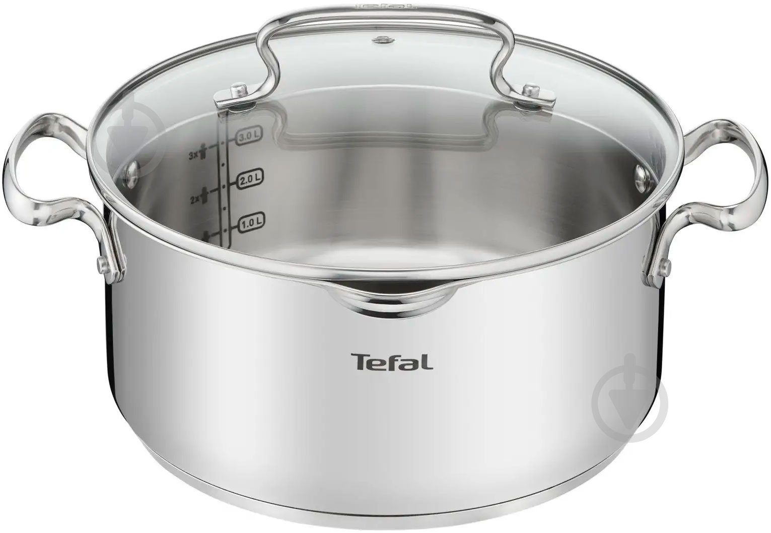 Каструля з кришкою Tefal 5.0 л Duetto+ G7194655 - фото 1
