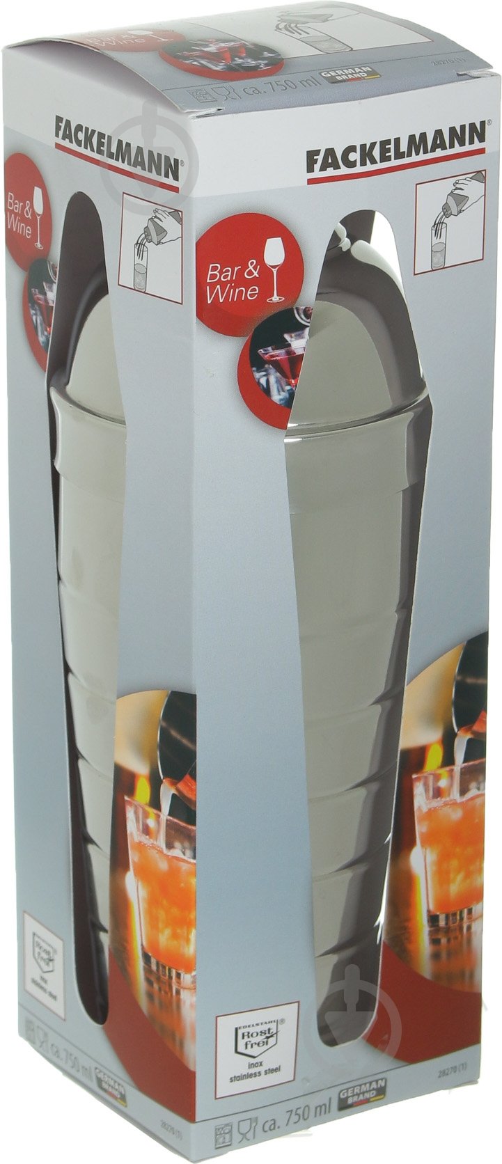 Шейкер Fackelmann 750 мл 25 см - фото 4