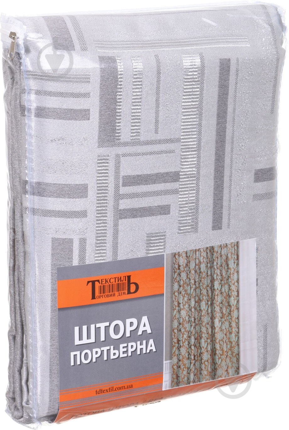Штора KT BMTH 2-05 200х280 см серая ТД Текстиль - фото 4