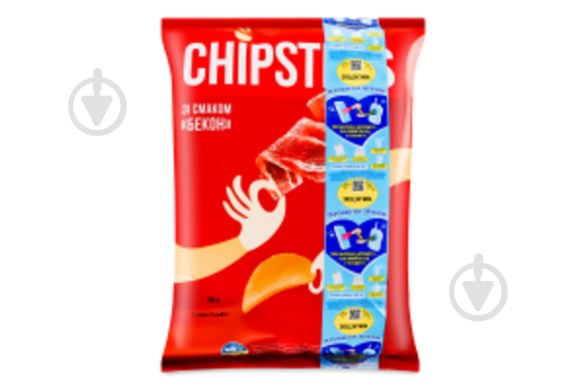 Чипсы CHIPSTER'S Бекон 130 г - фото 1