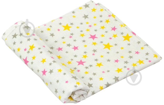 Пелюшки Руно Зірочки 80х90 см рожевий 203.05_10-0363_рожева - фото 1