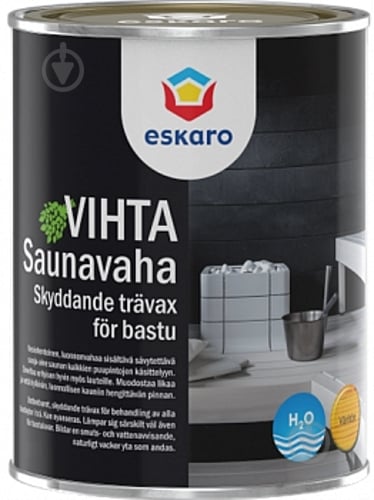 Пропитка Eskaro Saunavaha variton 0,45 л - фото 1 Пропитка Eskaro Saunavaha variton 0,45 л - фото 1