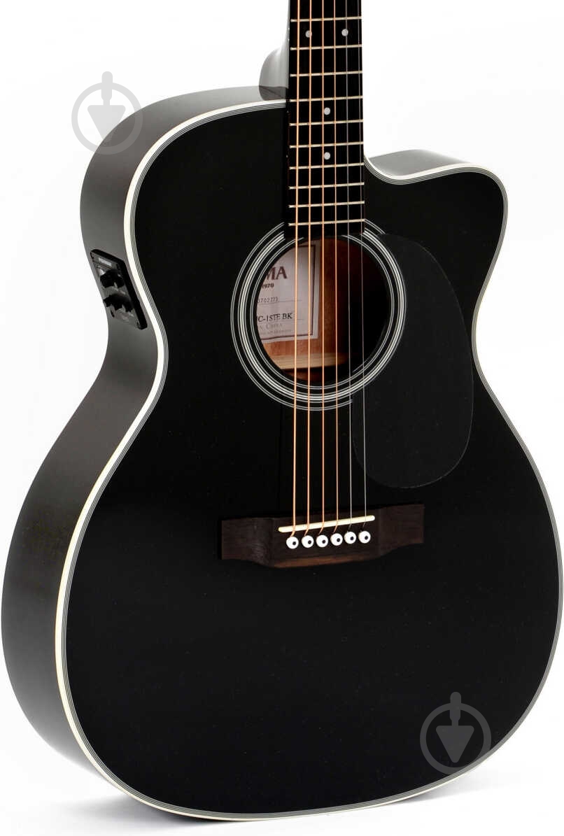 Гитара акустическая Sigma 000MC-1STE-BK + (Fishman Presys II) - фото 1 Гитара акустическая Sigma 000MC-1STE-BK + (Fishman Presys II) - фото 1