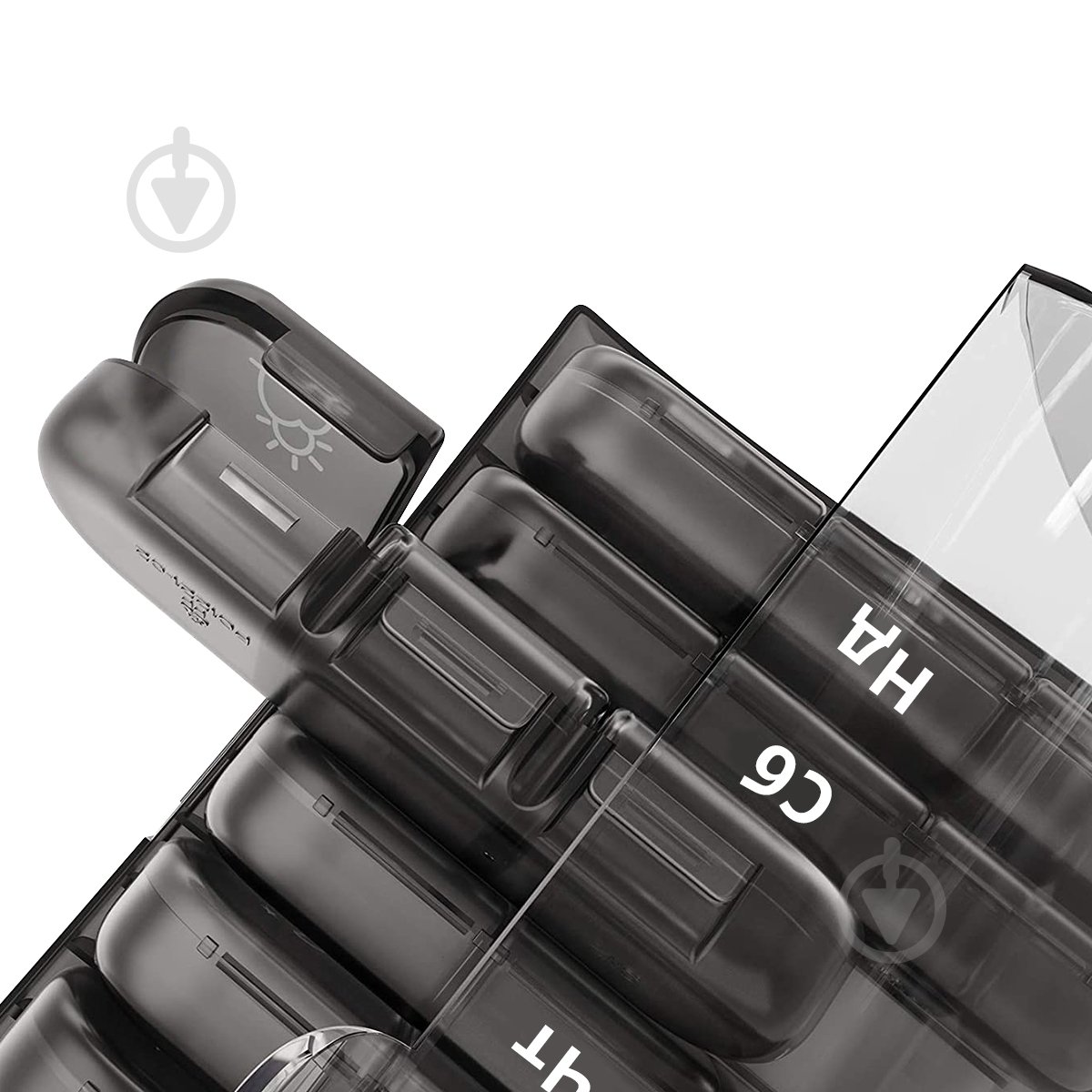 Таблетница MVM на 7 дней (утро-день-ночь) PC-17 BLACK - фото 4 Таблетница MVM на 7 дней (утро-день-ночь) PC-17 BLACK - фото 4