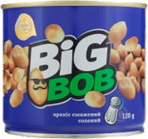 Арахіс Big Bob Big Bob Сіль 120 г (22292120) 120 г - фото 1 Арахіс Big Bob Big Bob Сіль 120 г (22292120) 120 г - фото 1