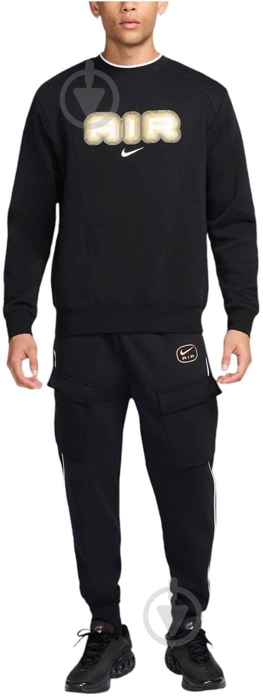 Джемпер Nike HM0177-010 р.S чорний - фото 3 Джемпер Nike HM0177-010 р.S чорний - фото 3