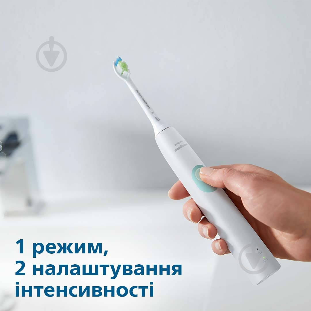 Зубная щетка Philips Sonicare Protective clean 1 HX6807/28 - фото 7
