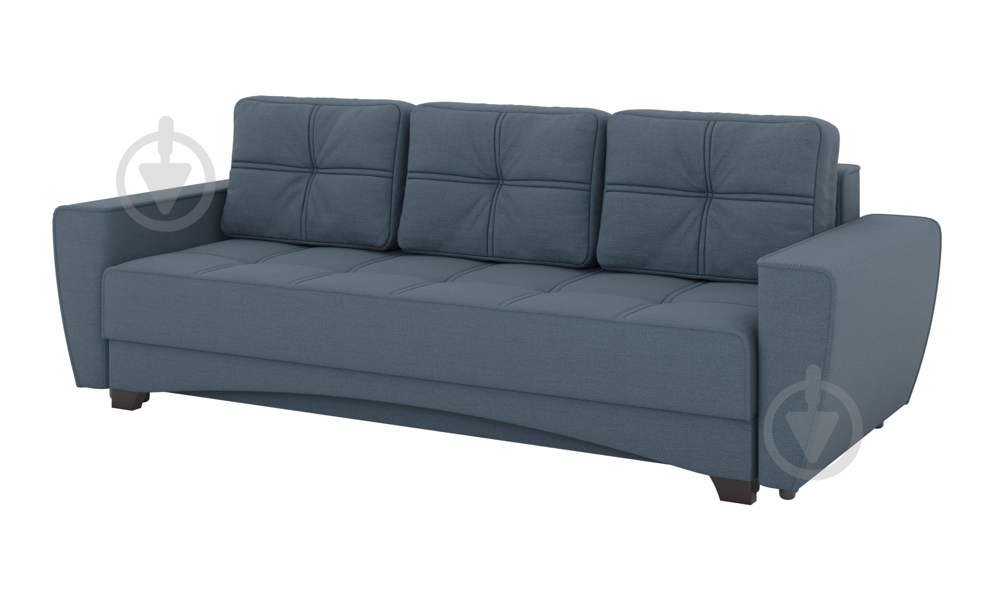 Диван прямой SOFYNO ЧЕЛСИ синий 2450x1000x730 мм - фото 1