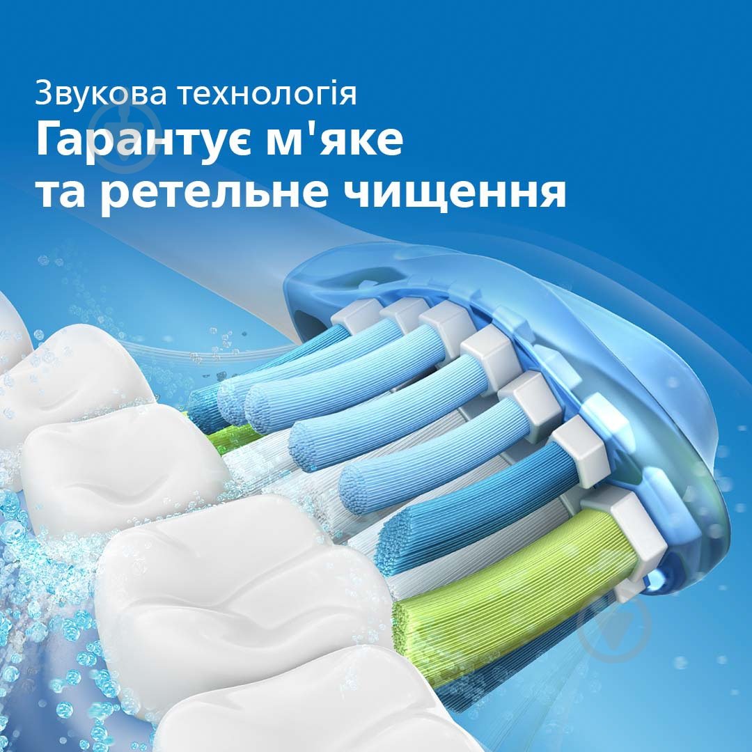 Електрична зубна щітка Philips Sonicare 2100 Series HX3651/13 - фото 11