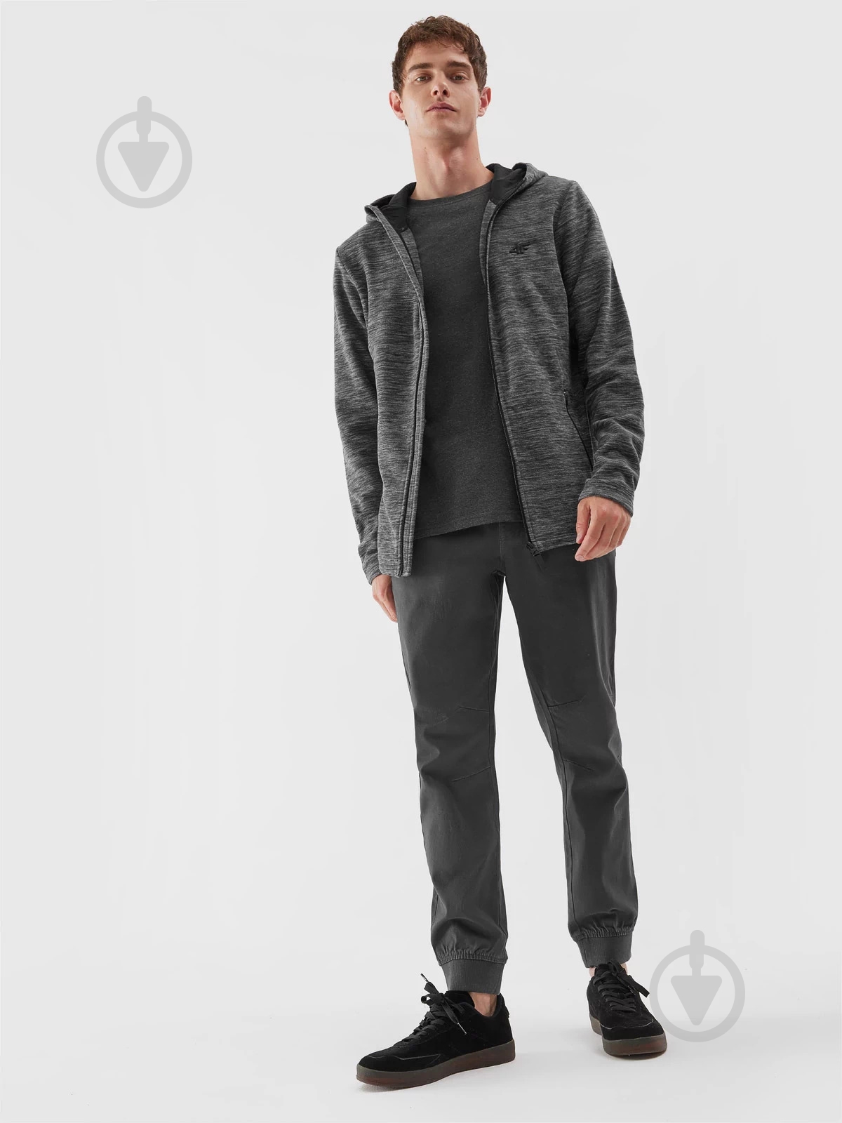 Джемпер 4F 4FAW23TFLEM121-24M р.S серый - фото 4