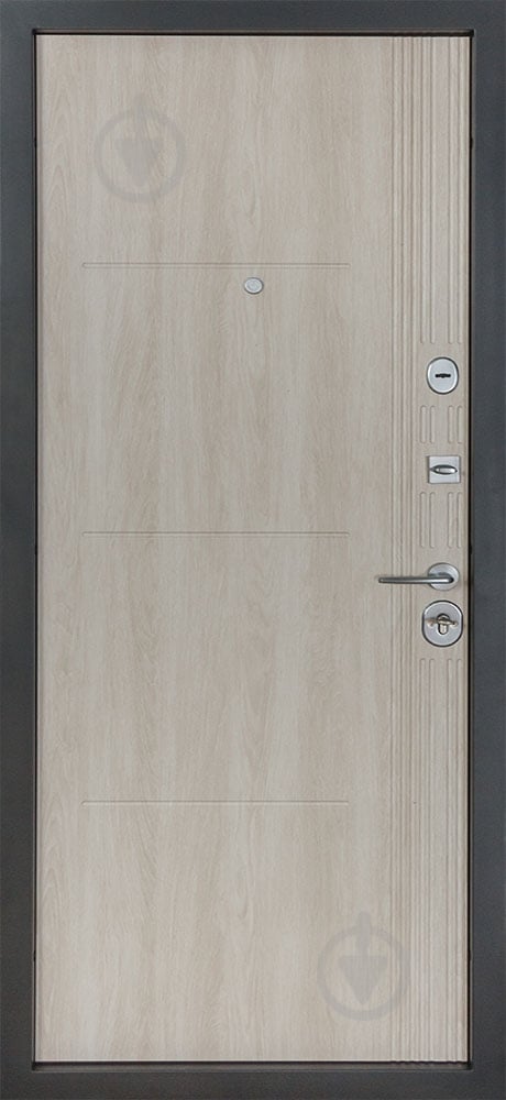 Двері вхідні Булат К-8 мод.520/236 дуб табак / дуб немо лате 2050x850 мм ліві - фото 3