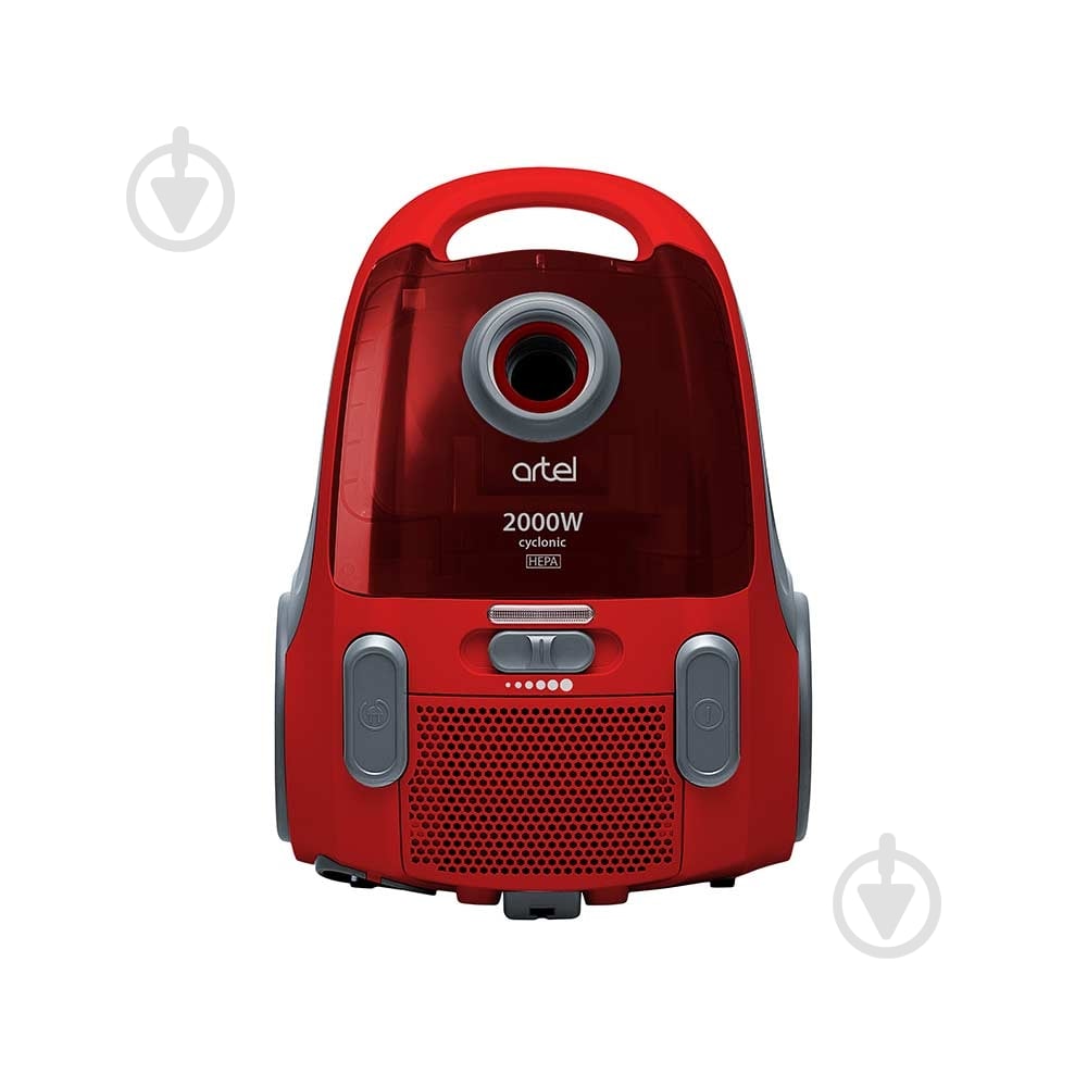 Пилосос Artel VCU 0120"+турбощітка RED red - фото 1 Пилосос Artel VCU 0120"+турбощітка RED red - фото 1