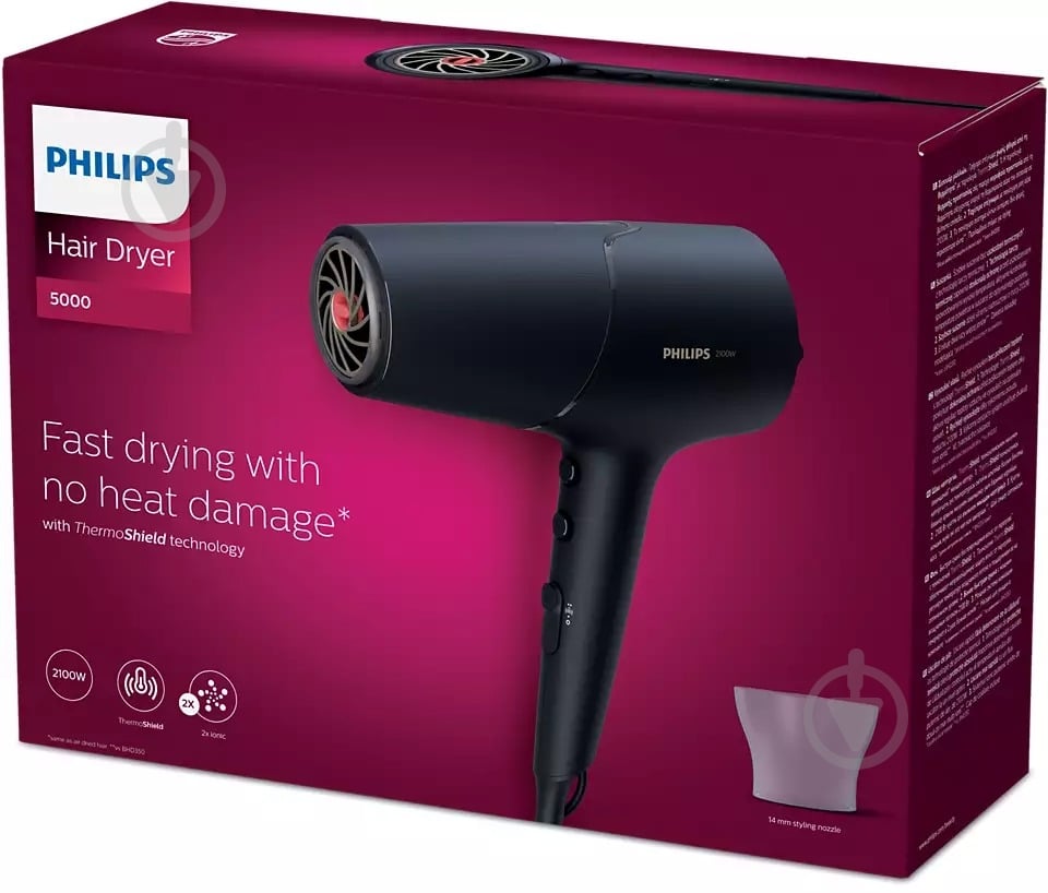 Фен Philips BHD504/00 - фото 11