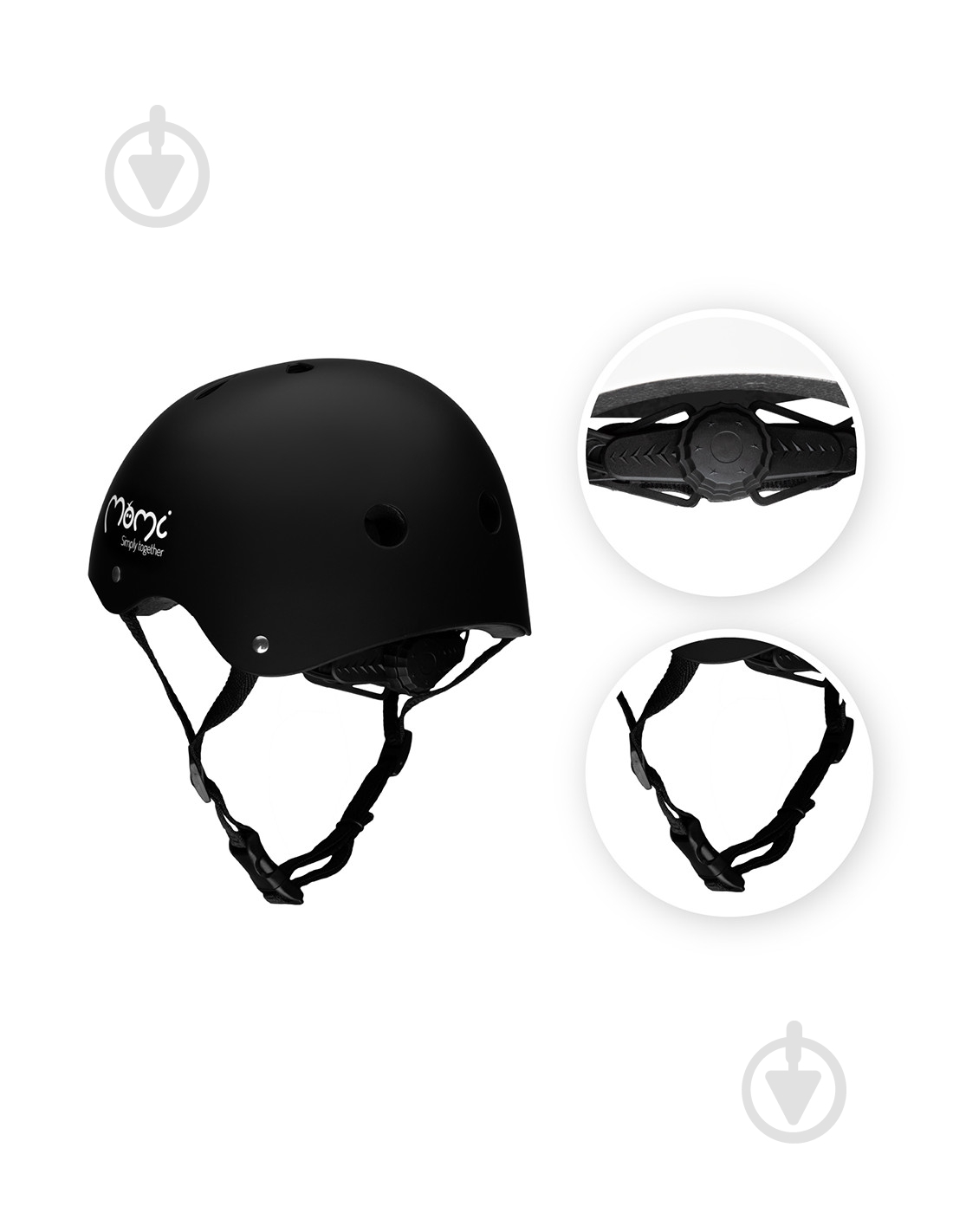Шлем MoMi MIMI Mat Black ROBI00049 - фото 2 Шлем MoMi MIMI Mat Black ROBI00049 - фото 2