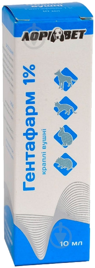 Препарат Лорі Гентафарм 1% 10 мл - фото 1