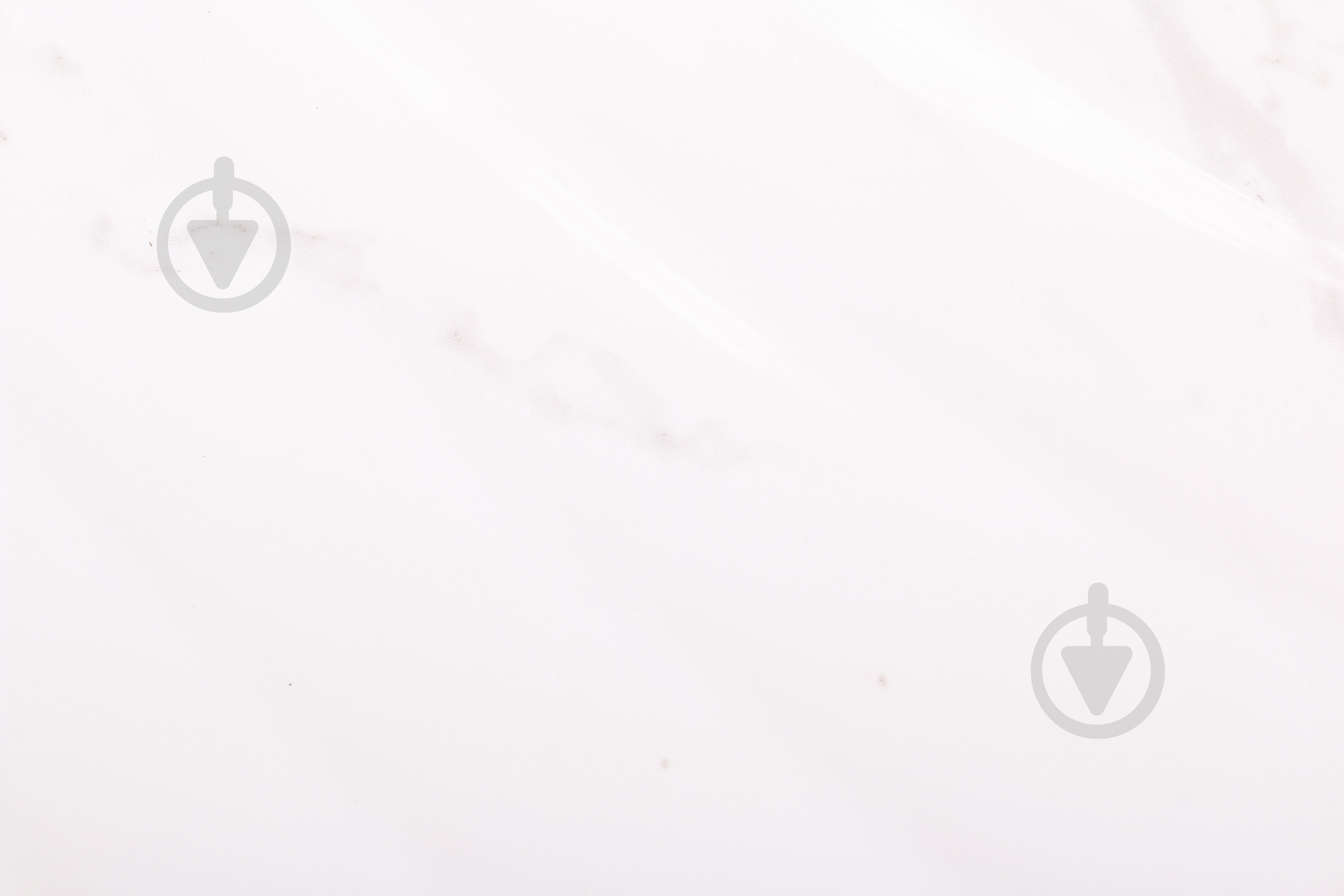 Плитка Ceramika Paradyz U112 bianco struktura polysk 30x60 см - фото 2