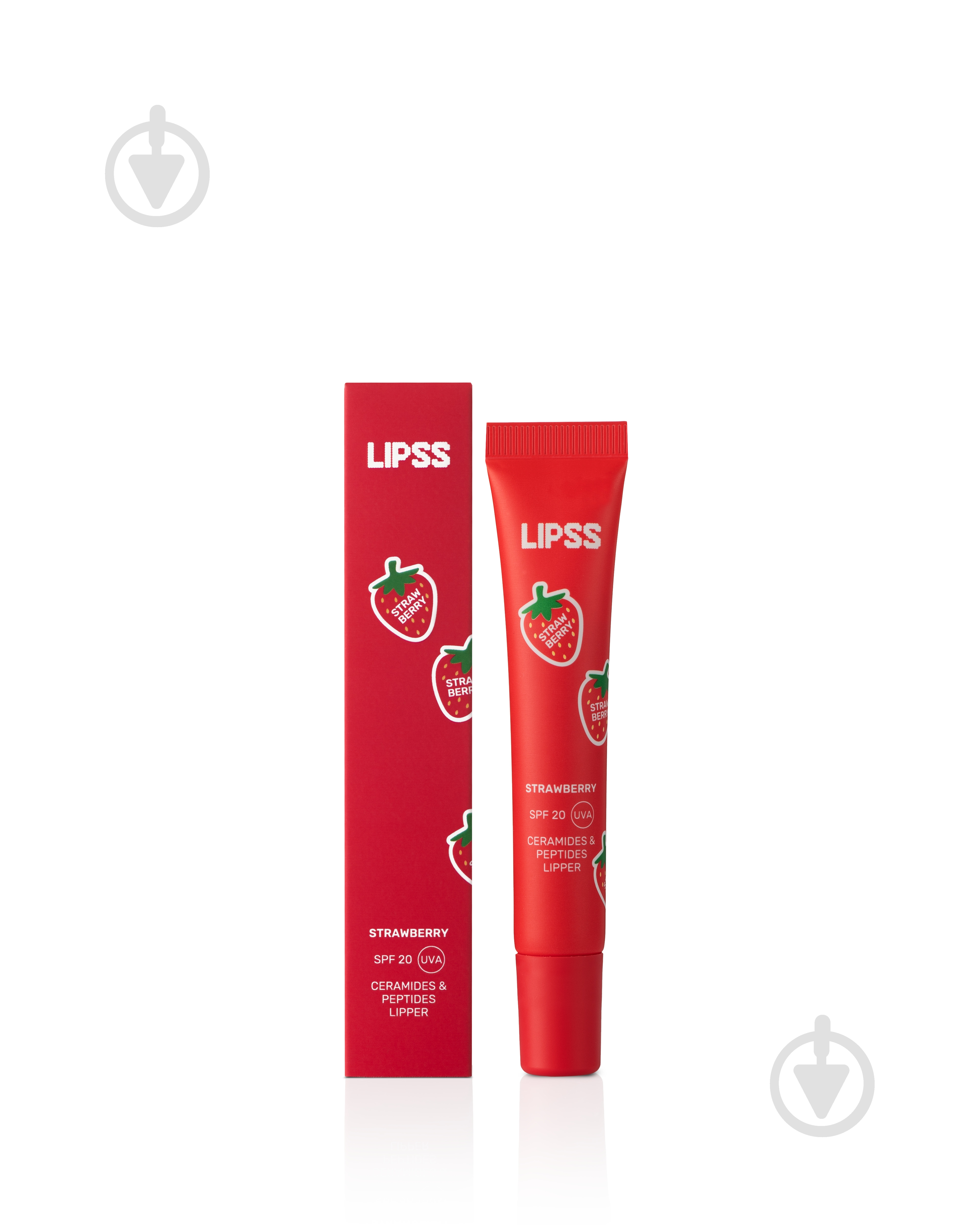 Бальзам для губ LIPSS Lipper Strawberry 10 мл - фото 2