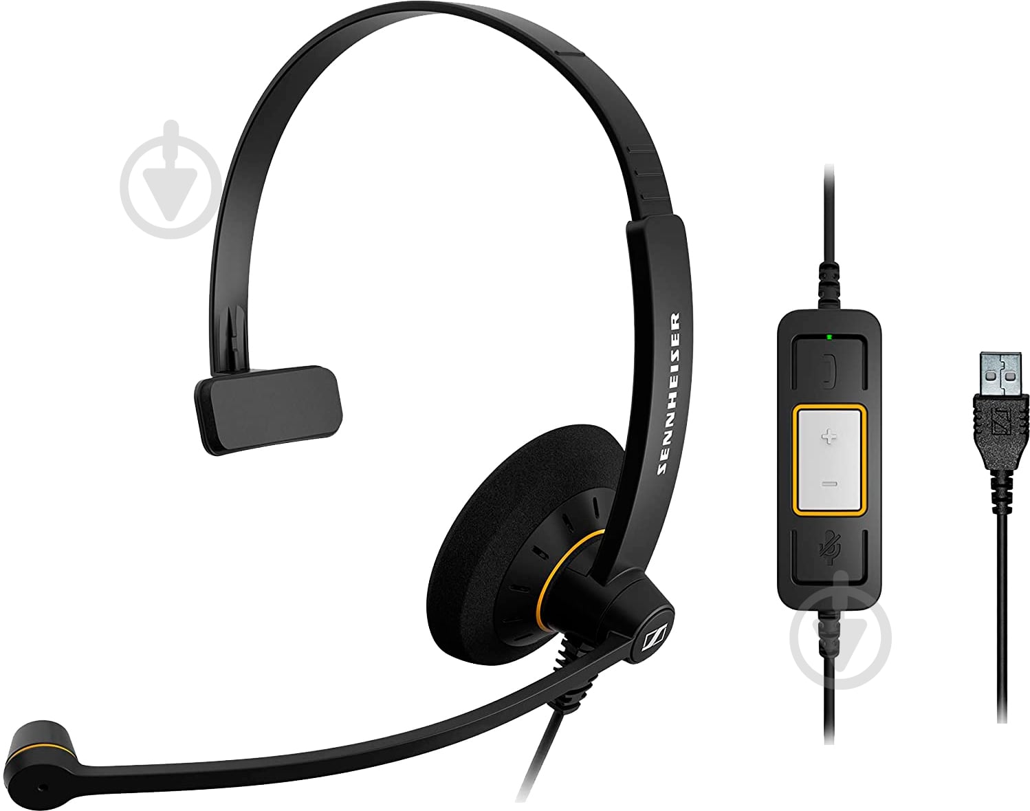 Гарнитура Sennheiser SC 60 USB ML black (1000551) - фото 1