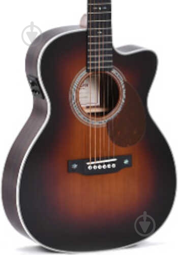 Гитара акустическая Sigma OMTC-1E-SB + (Fishman Presys II) - фото 1