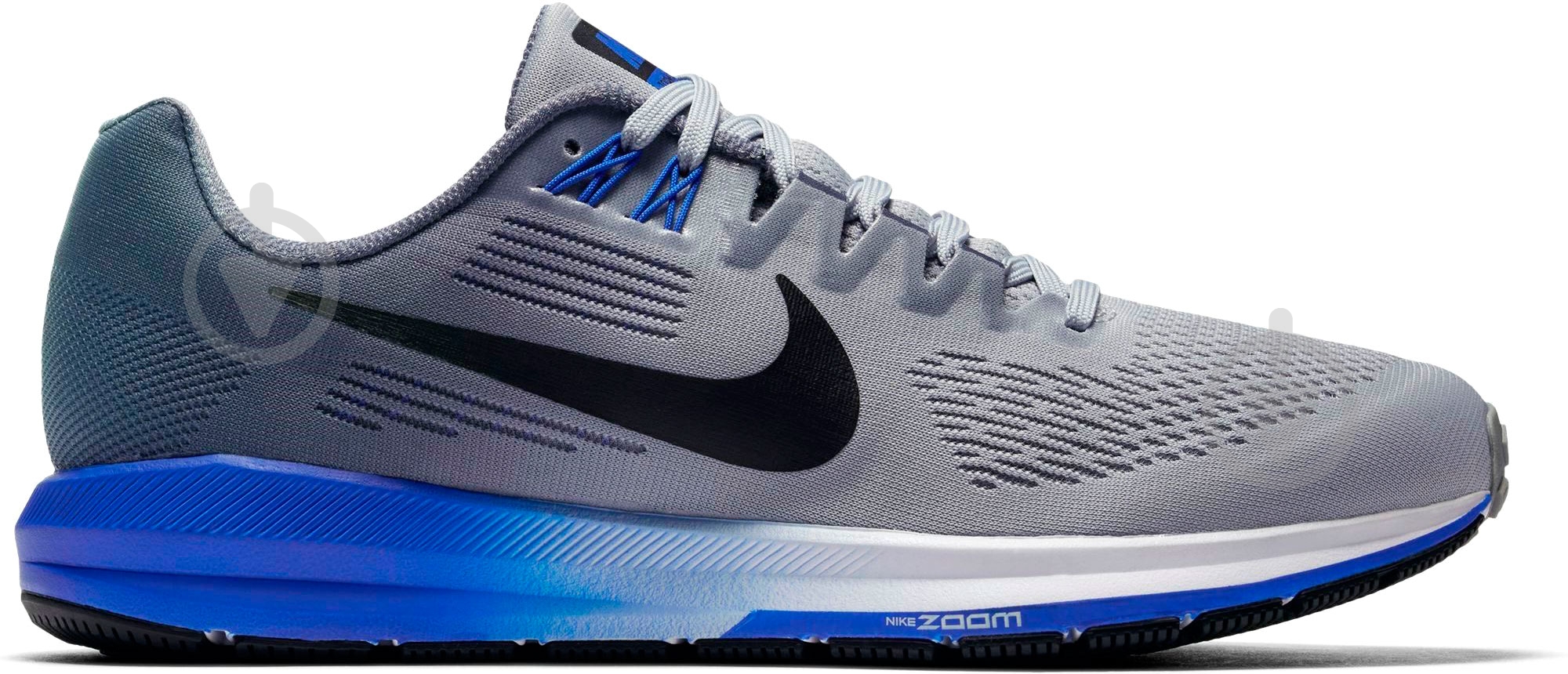 Кросівки чоловічі демісезонні Nike AIR ZOOSTRUCTURE 21 904695-003 р.42,5 сірі - фото 2