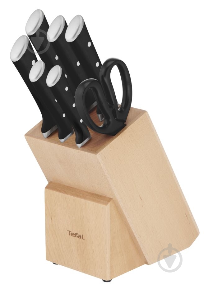 Набор ножей в колоде Tefal K232S704 - фото 1