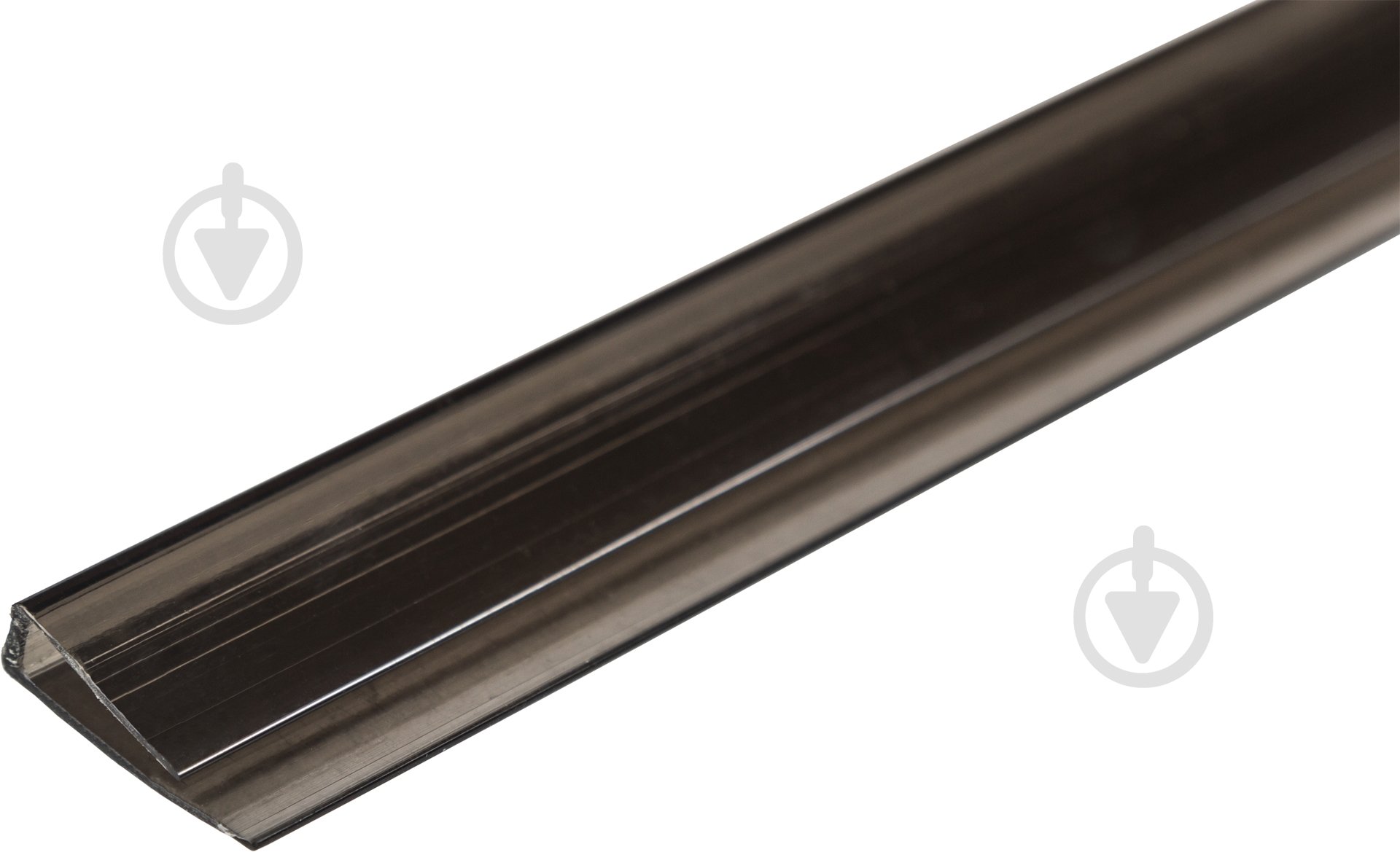 Профиль торцевой U 4мм x 2,1м бронзовый - фото 1 Профиль торцевой U 4мм x 2,1м бронзовый - фото 1