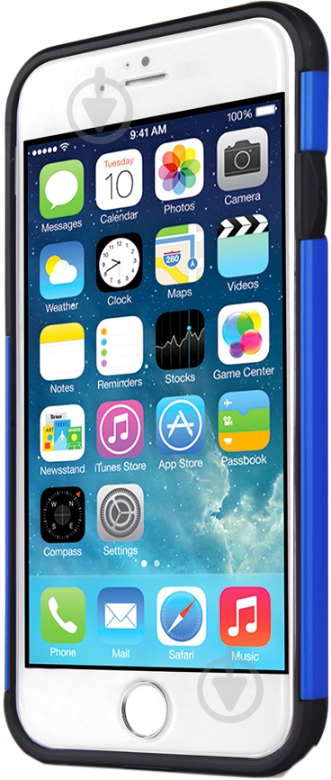 Накладка на корпус Itskins Evolution APH6-EVLTN-BLUE для Apple iPhone 6SApple iPhone 6 - фото 2 Накладка на корпус Itskins Evolution APH6-EVLTN-BLUE для Apple iPhone 6SApple iPhone 6 - фото 2