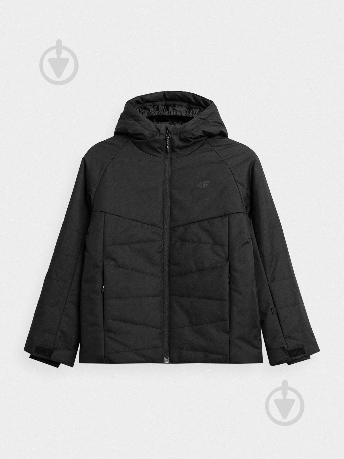 Куртка для мальчиков 4F TECHNICAL JACKET M298 4FJAW23TTJAM298-21S черная - фото 1