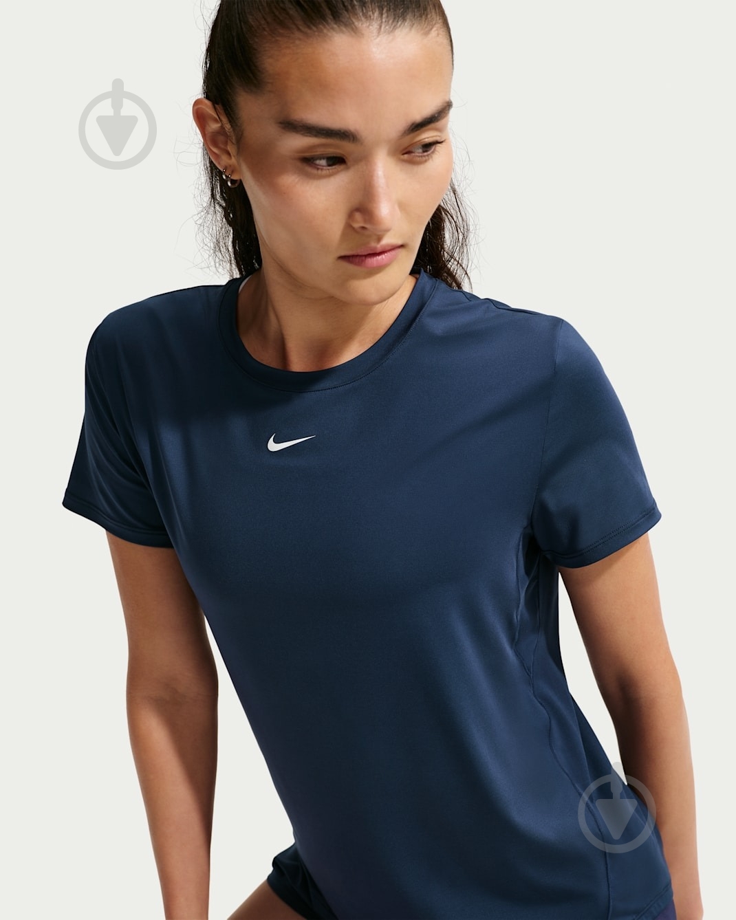 Футболка Nike W NK ONE CLASSIC DF SS TOP FN2798-413 р.XL синій - фото 3