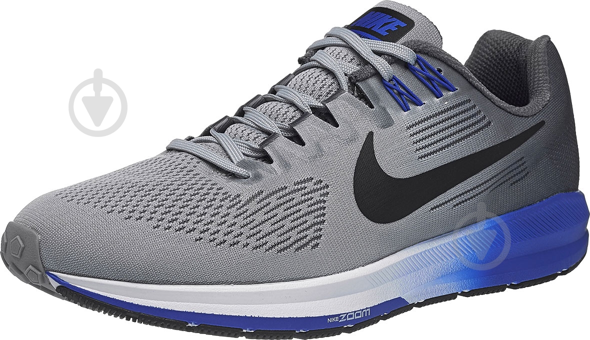 Кросівки чоловічі демісезонні Nike AIR ZOOSTRUCTURE 21 904695-003 р.41 сірі - фото 1