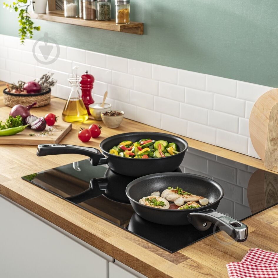 Набір сковорід Tefal Unlimited On 3 предмета G2599102 - фото 3