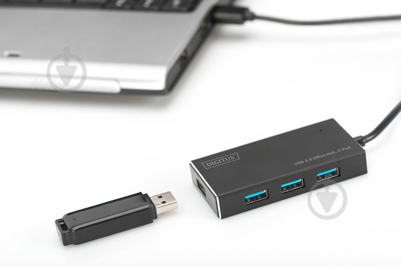 Концентратор Digitus USB 3.0 Hub 4-port DA-70240-1 - фото 4