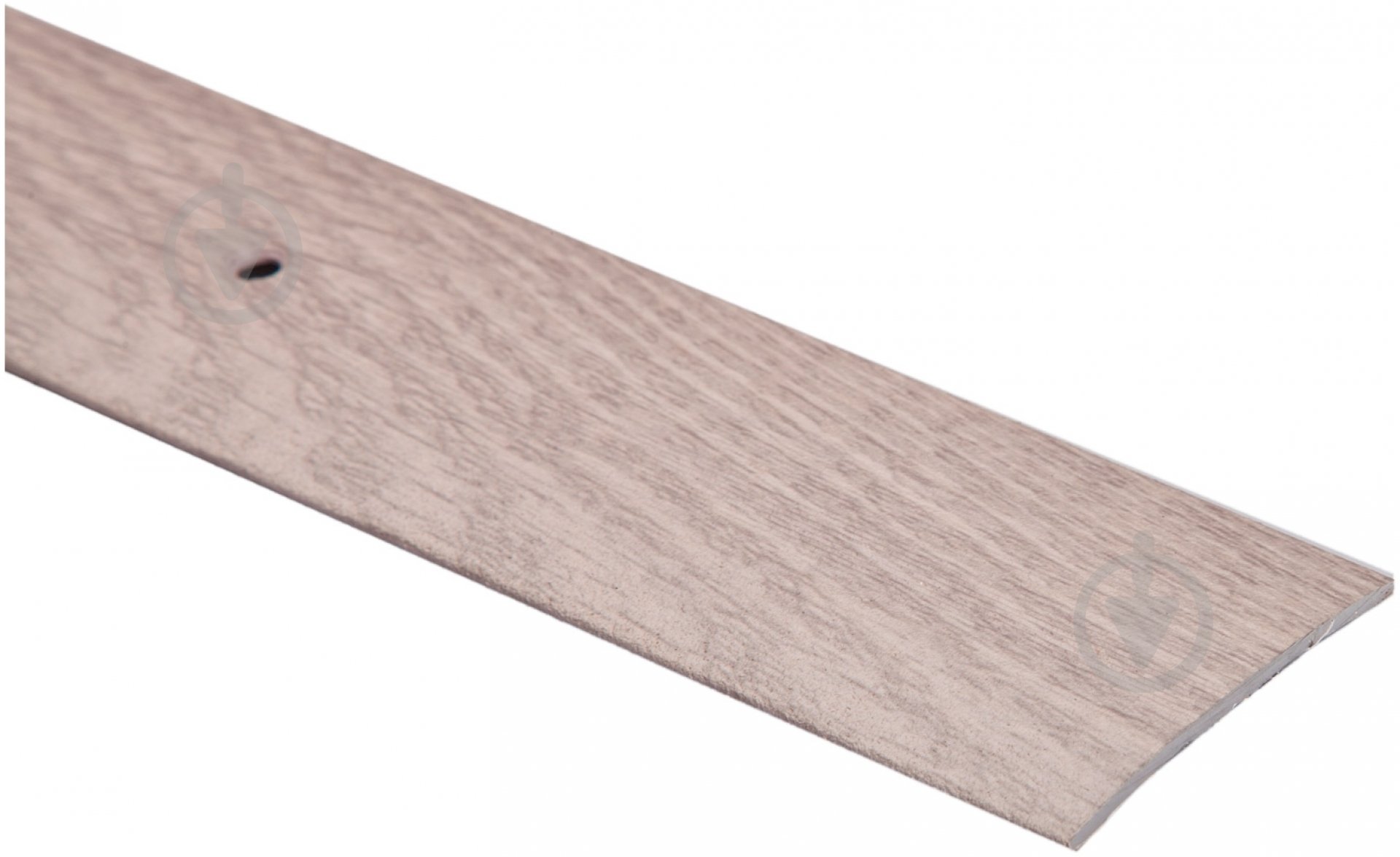 Поріжок алюмінієвий рифлений Лугалпроф 3х40х1800 мм дуб попелястий - фото 1