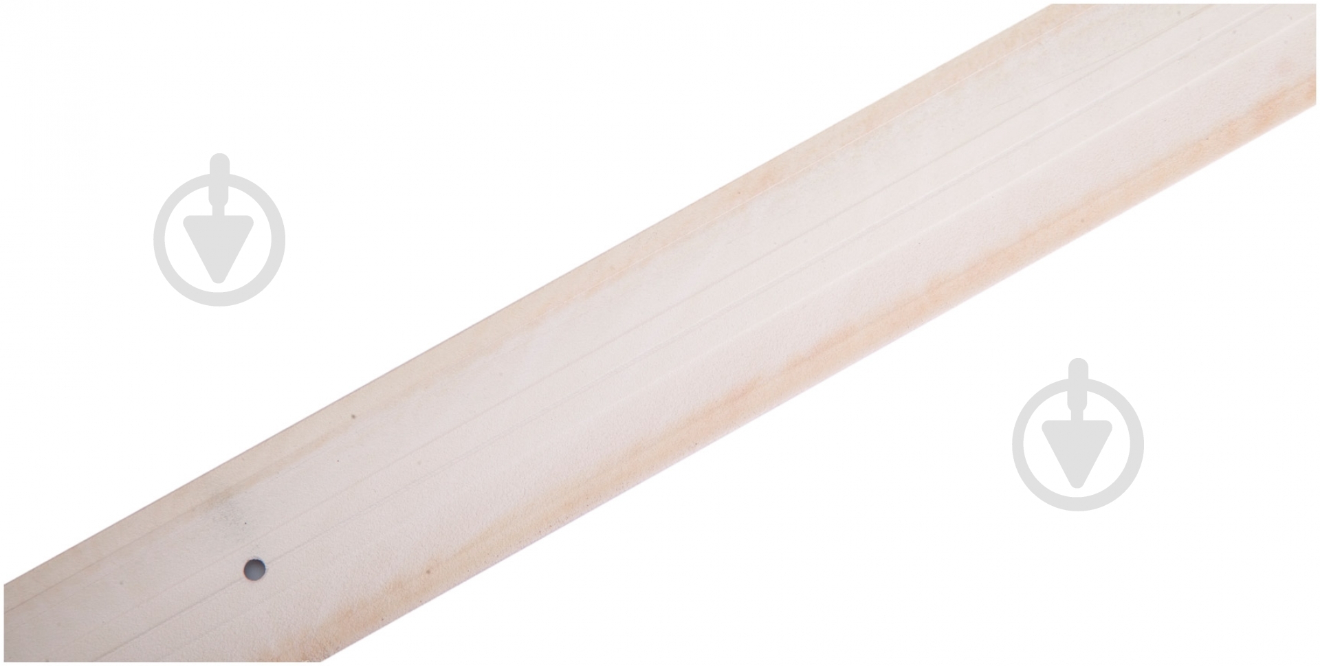 Поріжок алюмінієвий рифлений Лугалпроф 3х40х1800 мм дуб попелястий - фото 3