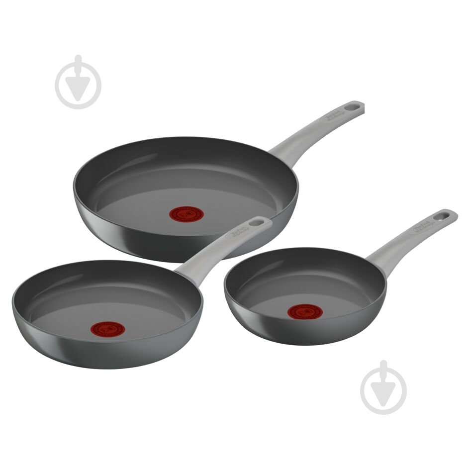 Набор сковород Tefal Renew On 3 предмета C4279132 - фото 1