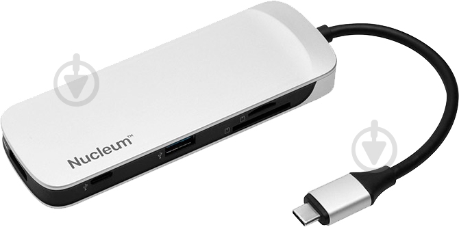 USB-хаб Kingston Nucleum USB 3.1 Type-C (C-HUBC1-SR-EN) - фото 1