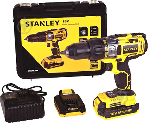 Шуруповерт ударний акумуляторний Stanley SCH201D2K - фото 6 Шуруповерт ударний акумуляторний Stanley SCH201D2K - фото 6