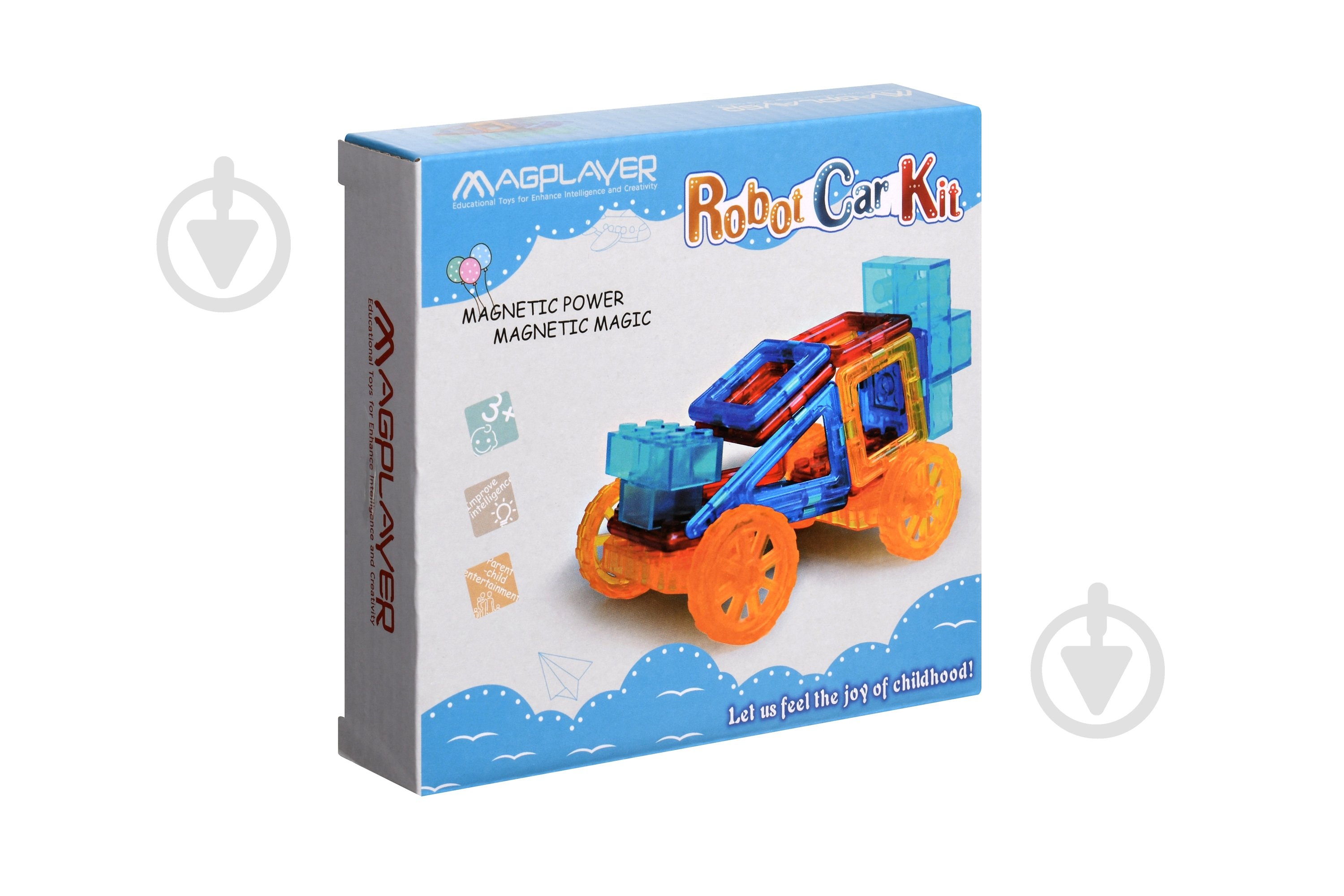 Конструктор магнитный Magplayer MPX-32 - фото 2 Конструктор магнитный Magplayer MPX-32 - фото 2