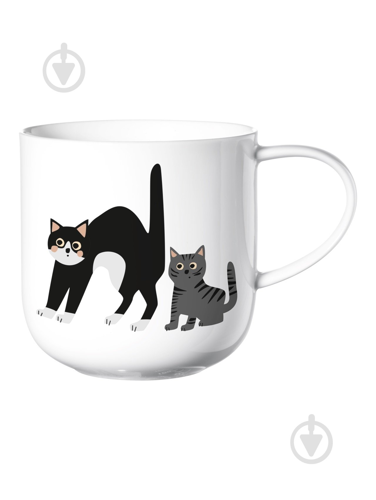 Чашка ASA Удивленные коты 400 мл 19443014 - фото 1 Чашка ASA Удивленные коты 400 мл 19443014 - фото 1