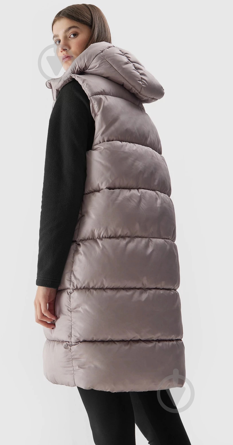 Жилет 4F 4FRAW23TVJAF065-83S р.S серый - фото 2