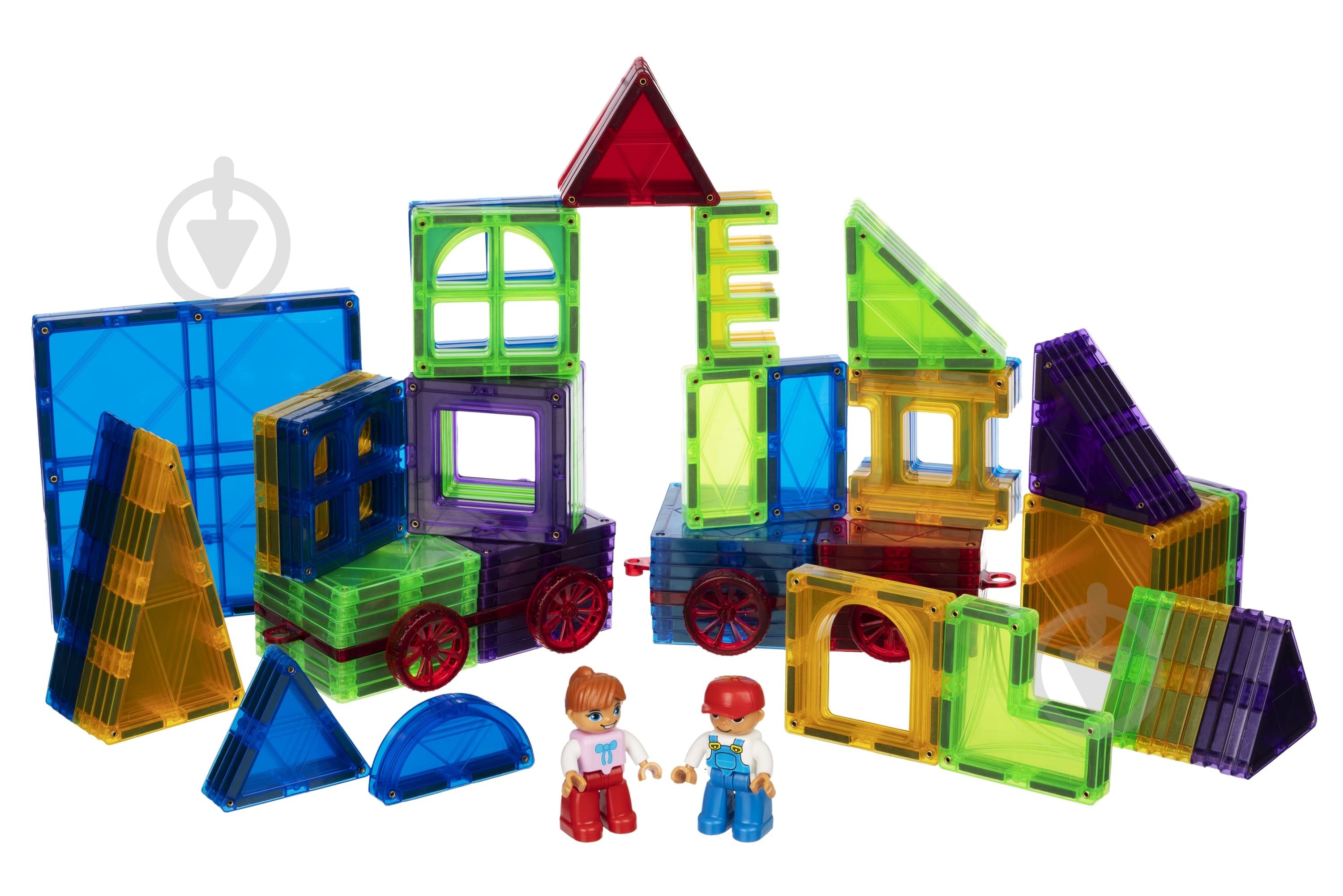 Конструктор магнитный Magplayer MPL-112 - фото 8